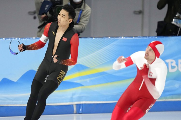 Gao becomes 1st Chinese man to win Olympic speedskating gold